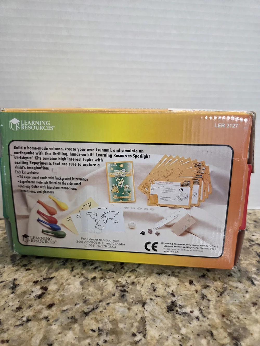 Learning Resources Spotlight on Science Volcanos Weather 24 Experiments Age 8+